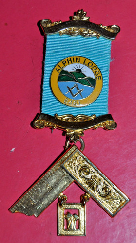 Masonic past master jewel - masonic,