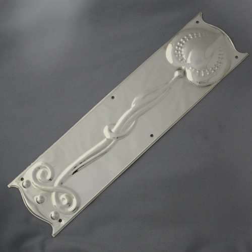 Art nouveau nickel finger - art,