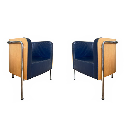 Thonet s3001 club chair - 2x,