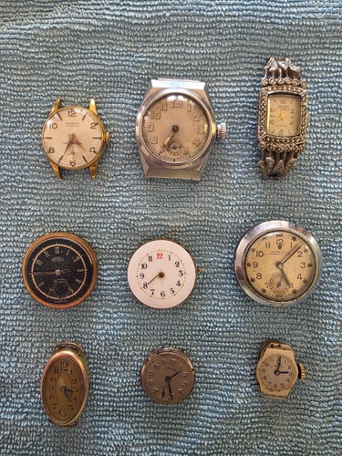 Vintage watch job - watch, x9