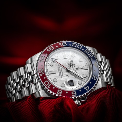 Rolex gmt master meteorite - rolex,
