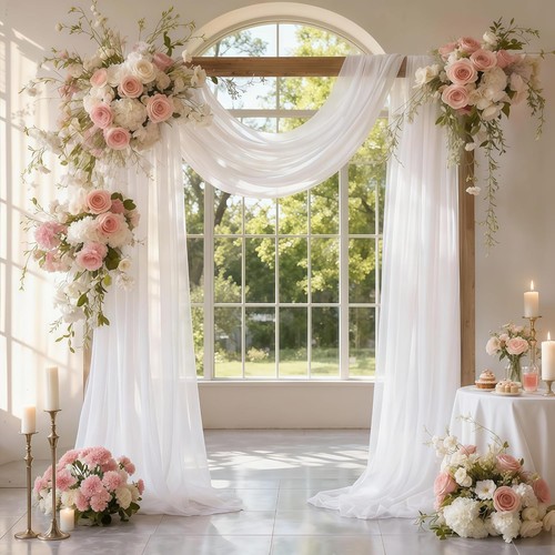 Wedding arch drapes 1 panel - arch,