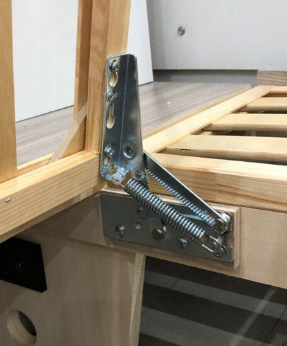 Bed locker top hinge - locker,