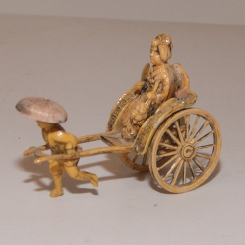 Rickshaw model old japanese - model,