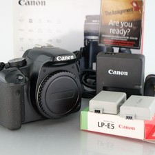 Canon EOS 450D Digital SLR Camera Body Only 12.2MP Rebel XSi DSLR Boxed