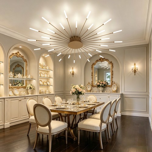 Round led ceiling - round,