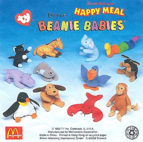 Teenie beanie babies - 5, ty