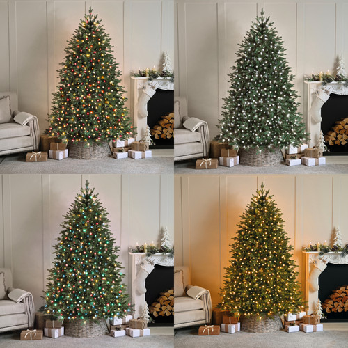 Festive christmas tree lights - tree,