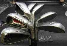 Set of 7x TaylorMade Burner SuperLaunch Irons 5-PW+AW Regular Graphite*