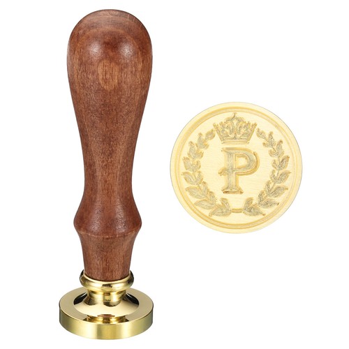 Alphabet wax seal stamp - p,