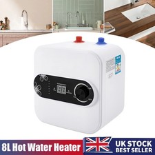 1500W 8L Hot Water Heater Instant Home Outdoor Camping Caravan RV Shower Pump