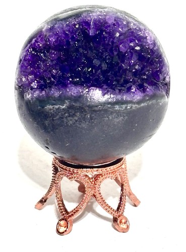 Amethyst crystal ball - ball, sphere
