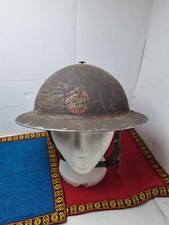 Vintage British National Fire Service Fire Fighters Fireman Brigade Helmet