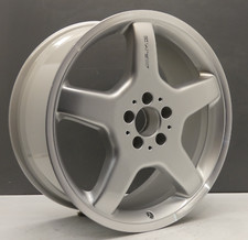 MERCEDES CL AMG III W215 SILVER 19" ALLOY WHEEL RIM 8.5J OEM FRONT GENUINE X1