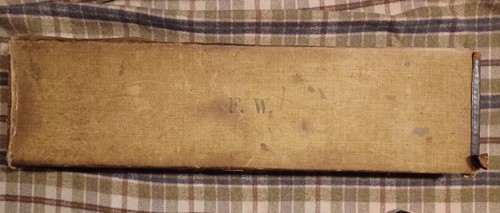 Antique gun case canvas and - antique,