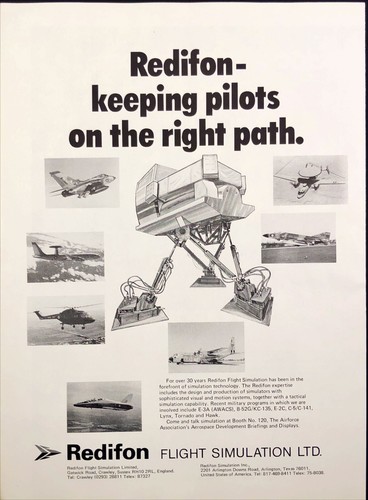 1977 redifon military - redifon, flight