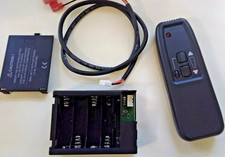 Wonderfire Excel Gas Fire Remote Control and Receiver battery box set  SEE VIDEO