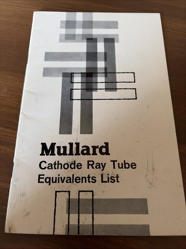 Mullard crt equivalent - mullard,