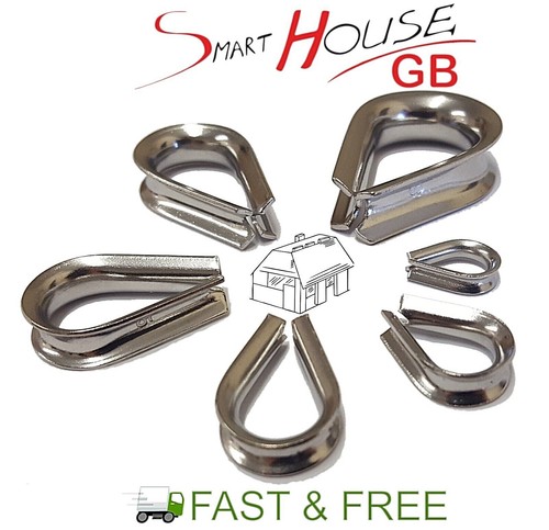 Wire rope thimble clamp - rope,