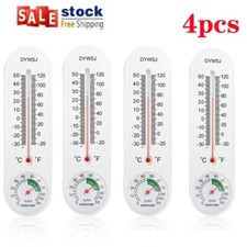 4PCS Wall Thermometer Indoor