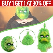 The Grinch Latex Mask Adults