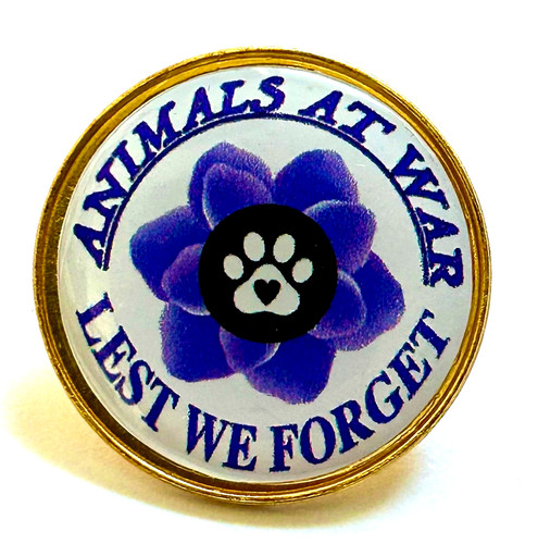 Poppies day purple - purple, pin