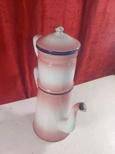 Vintage French Enamel Coffee