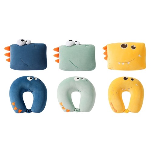 Cartoon travel pillow with - pillow,