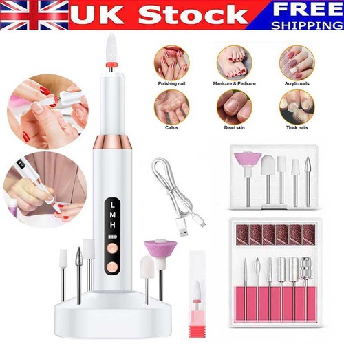 Electric nail file drill - nail,