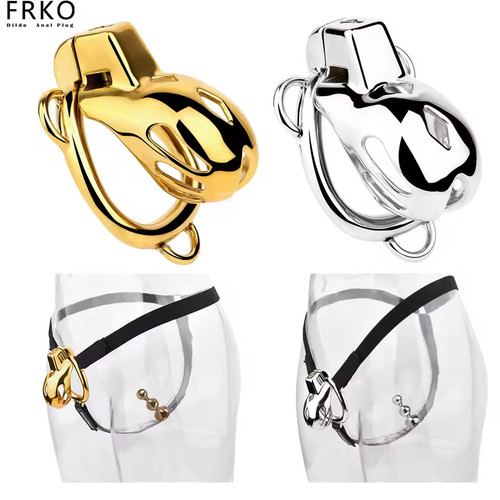 Set male chastity cage - set,