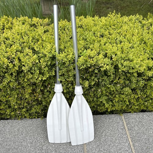 Pair alloy boat paddles - boat,
