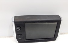 2017 PEUGEOT 5008 RADIO STEREO HEAD UNIT DISPLAY 9812862880 W/ SURROUND *NEEDS C