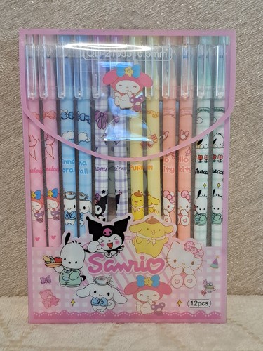 Sanrio erasable black ink - 12,