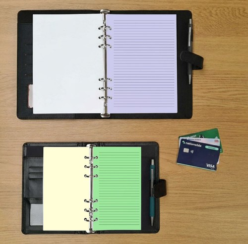 Personal size organiser - &,