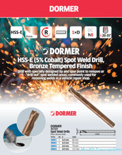 DORMER A723 Spot Weld Stub