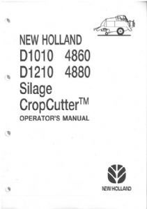 New holland baler - holland, d1210