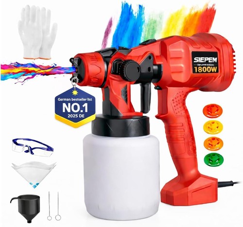 Pro paint sprayer 38000rpm - paint,