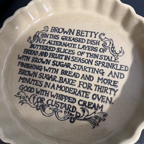 Vintage moira stoneware - stoneware, brown