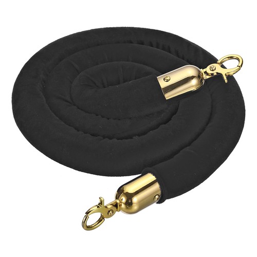 Feet black velvet stanchion - 5,