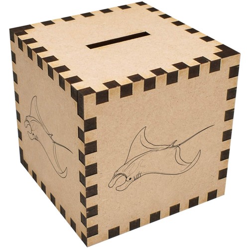 Manta ray money box - 'manta,