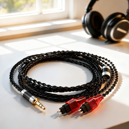 8cores earphone upgrade cable - earphone,