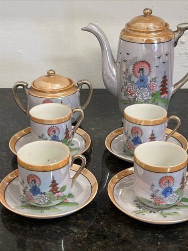 Japanese geisha tea - tea, set