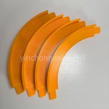 4 Pack Die Cast Hot Wheels Compatible 90 Degree High Bank Turn Curve Corner