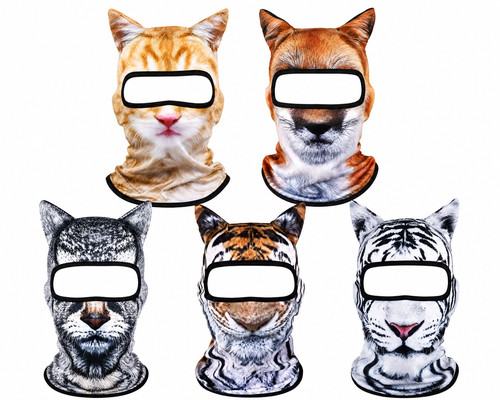 Animal ski balaclava full - animal,