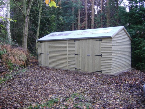 Heavy duty shed - 16,