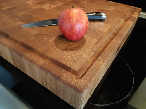 Butchers block solid - butchers, oak