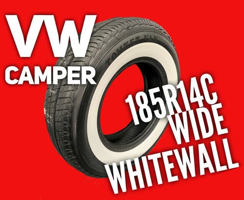 185r14c wide whitewall - 185r14c,