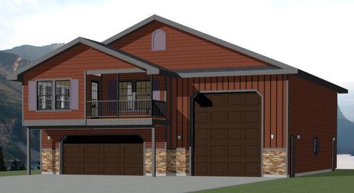 44x48 apartment with car - 44x48,
