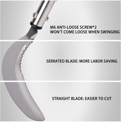 Weeding sickle serrated - sickle,, &