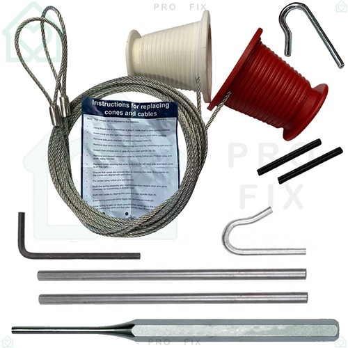 Garage door wire cable - wire,